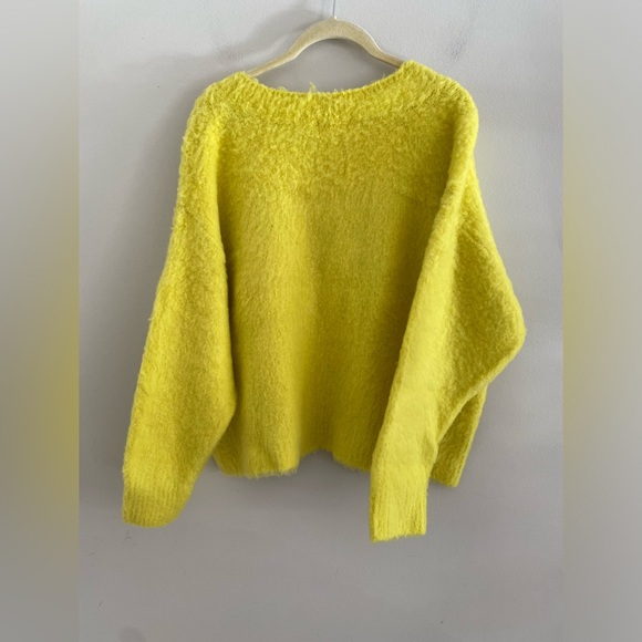 ANTHROPOLOGIE Maeve Plush V-Neck Sweater new xs - Picture 8 of 9